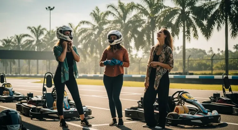 Main Page Morac gokart langkawi getting ready